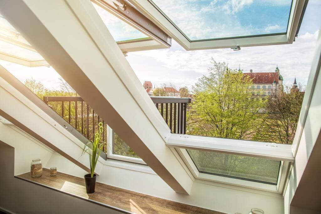 Ferienwohnung Schlossblick Gustrow Bagian luar foto